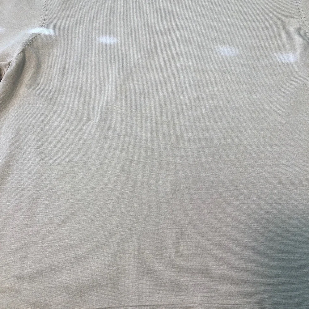 Vtg Pendleton Tan Turtleneck Silk Sweater Large